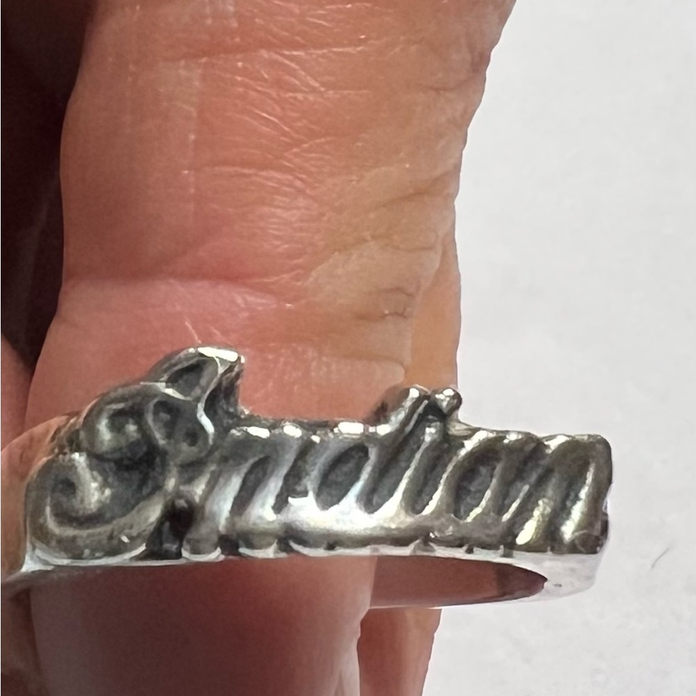 Indian sterling silver ring